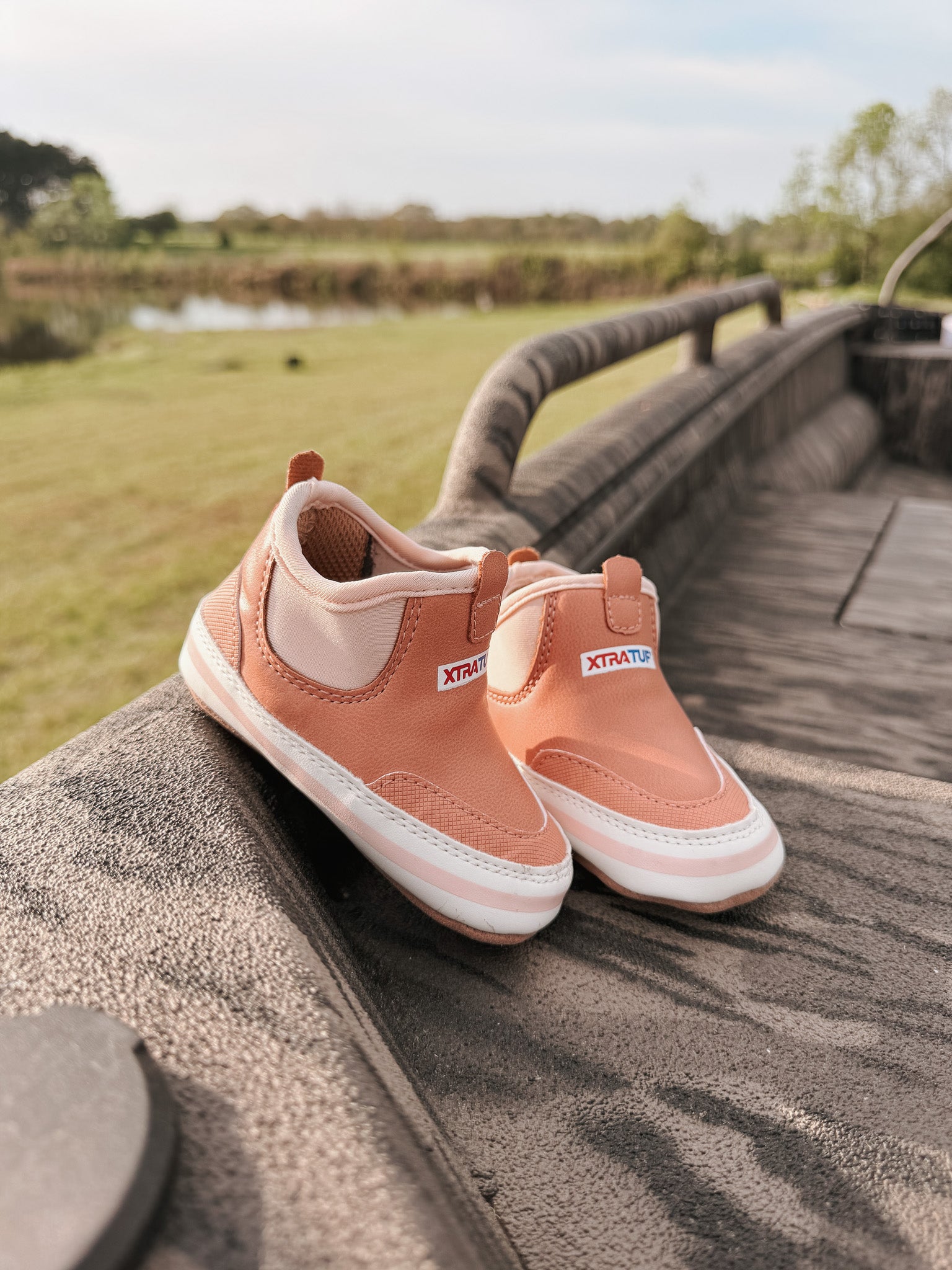 Xtratuf Infant Minnow Ankle Deck Boot in Blush