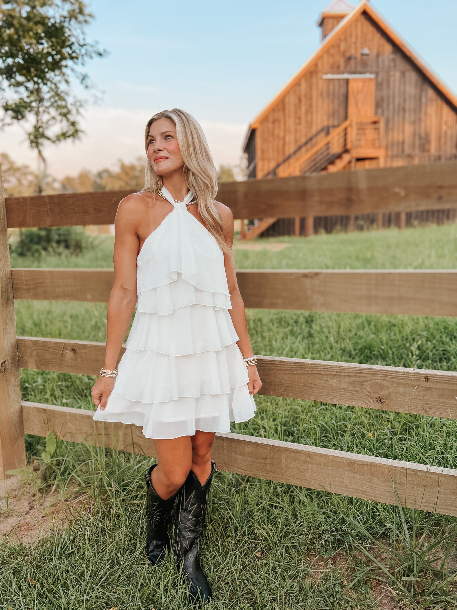 Made for More White Dress