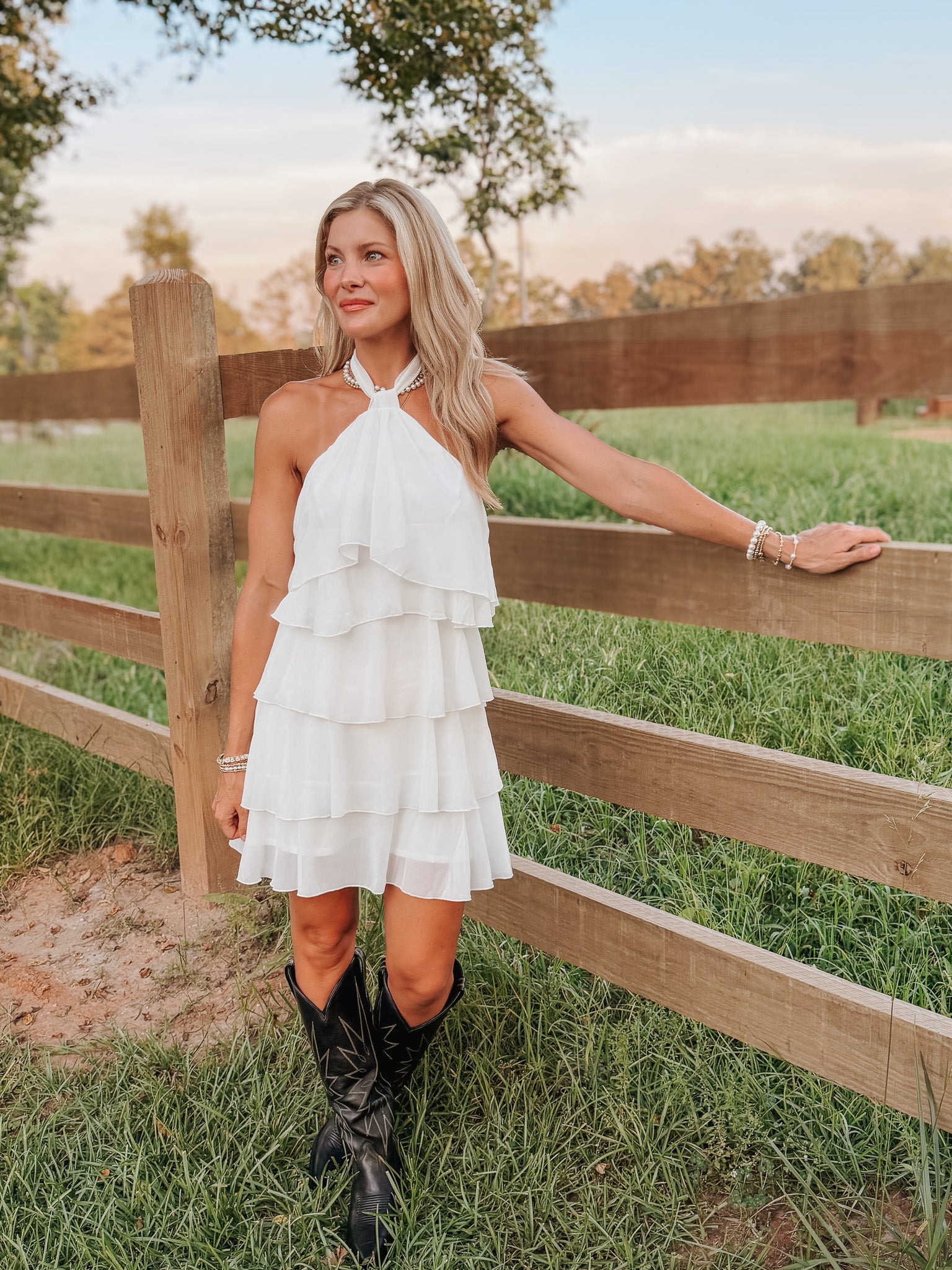 Made for More White Dress