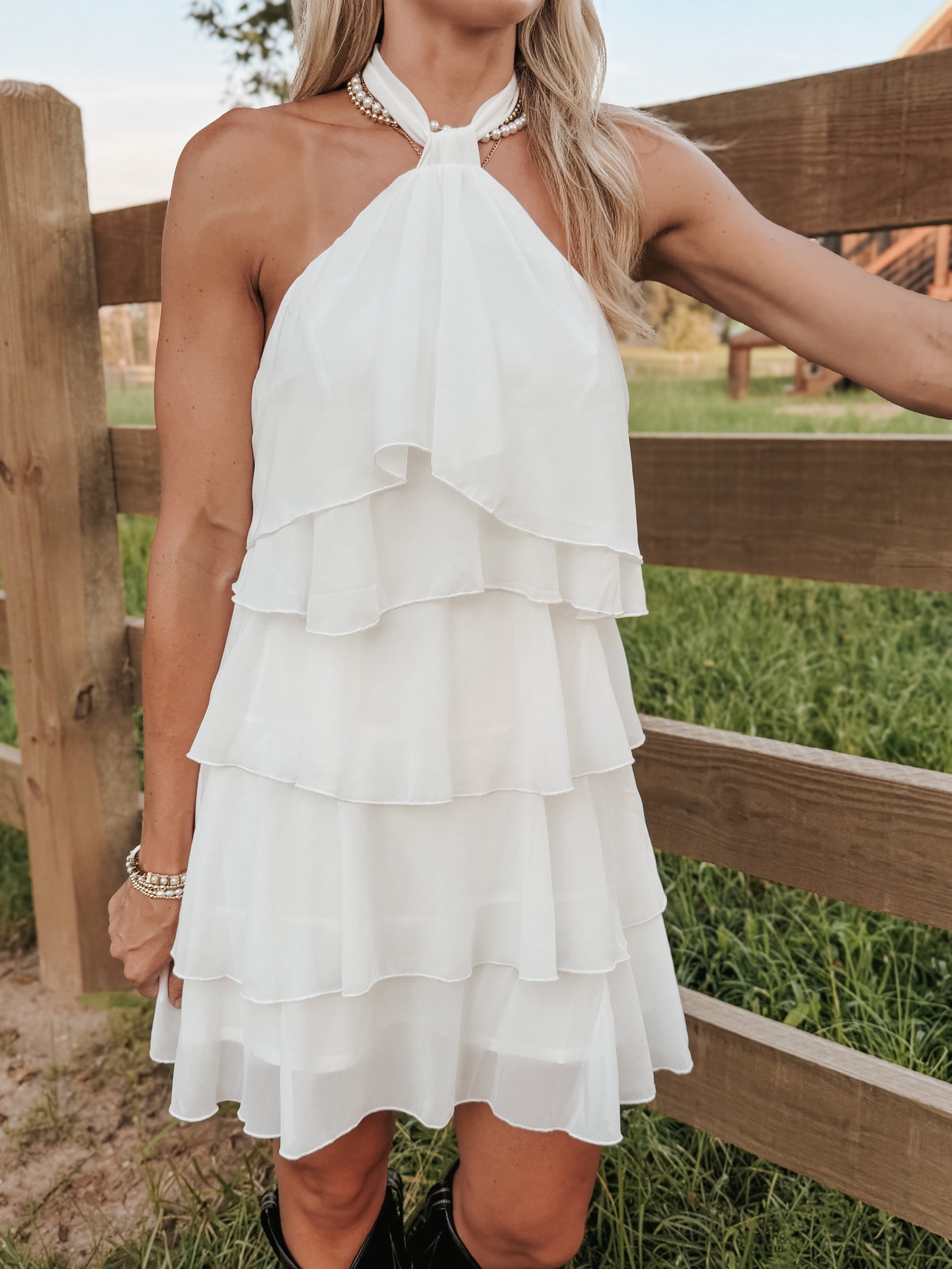 Made for More White Dress