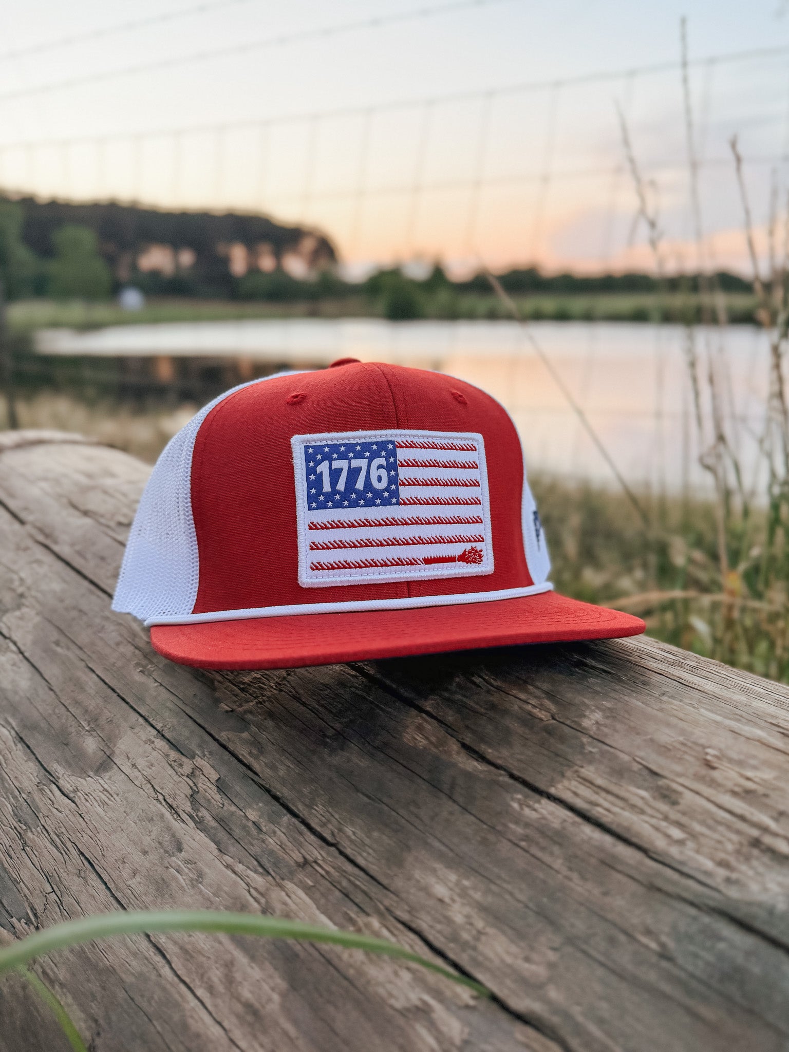 Hooey Liberty Roper 1779 Red/White Cap