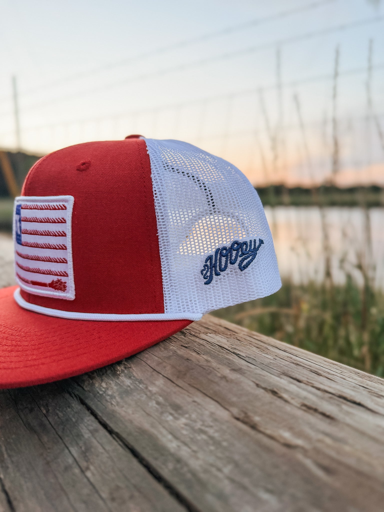 Hooey Liberty Roper 1779 Red/White Cap