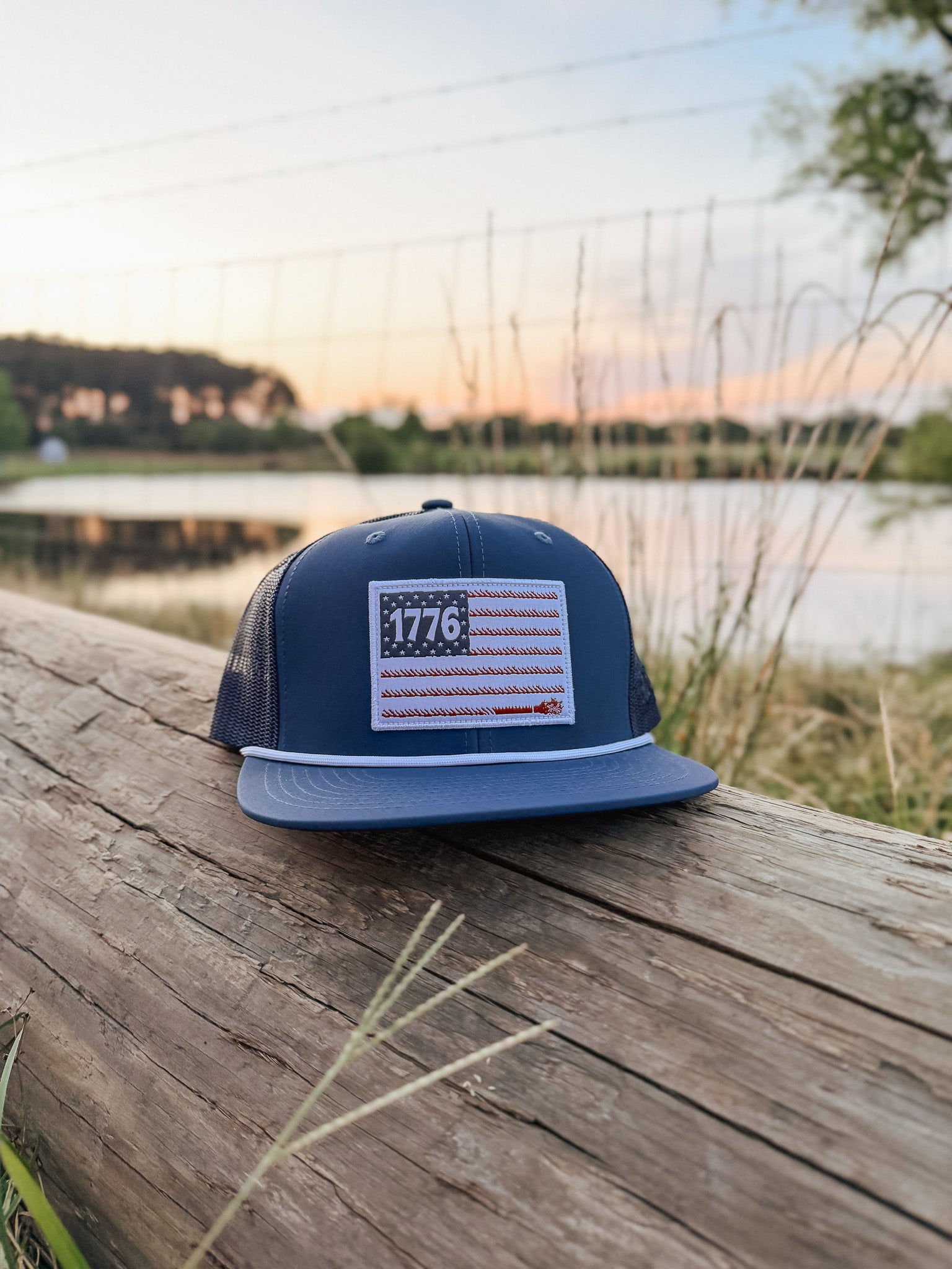Hooey Liberty Roper 1779 Navy Cap
