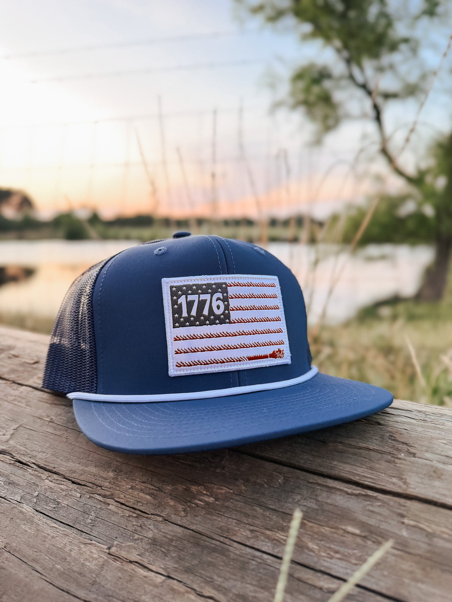Hooey Liberty Roper 1779 Navy Cap