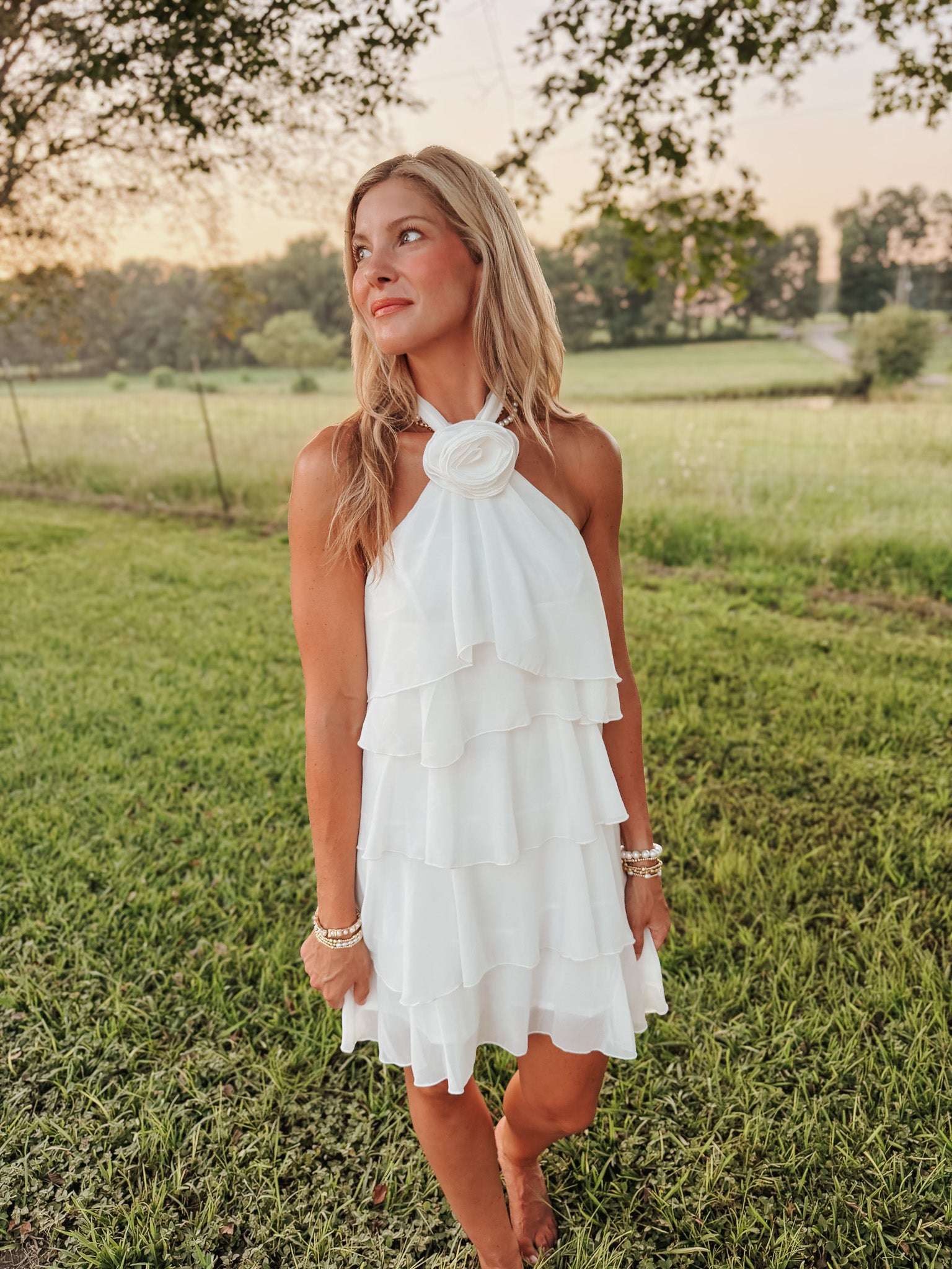 Made for More White Dress