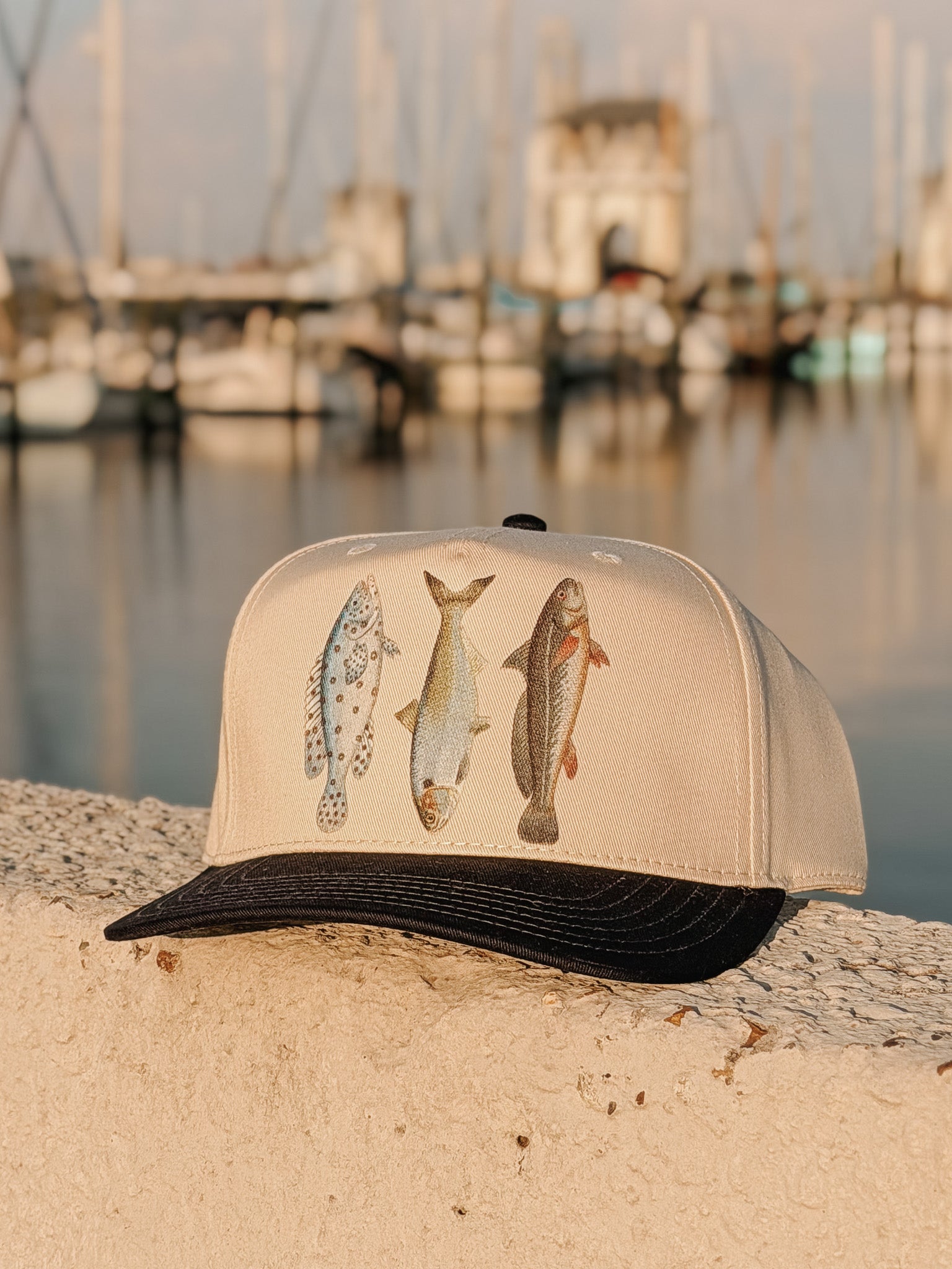 Fresh Catch Cap in Navy