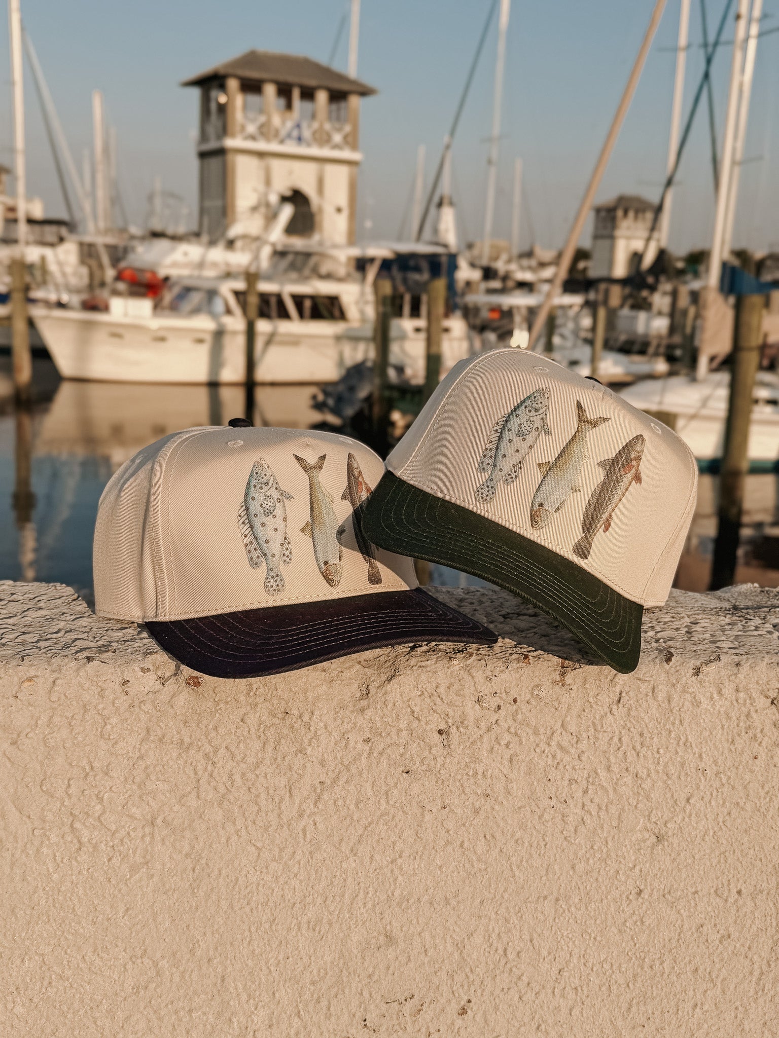 Fresh Catch Cap in Navy