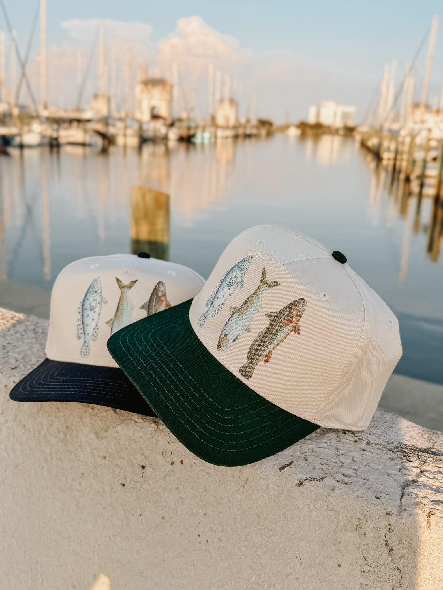 Fresh Catch Cap in Navy