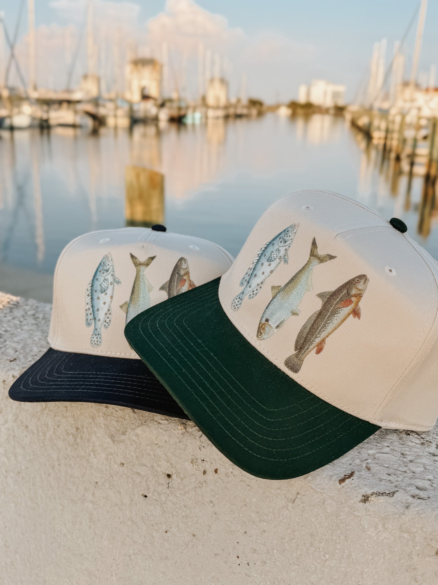 Fresh Catch Cap in Green