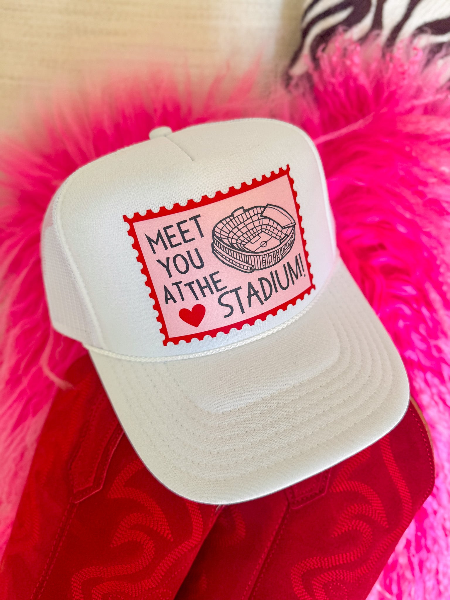 Meet You At The Stadium Trucker Hat