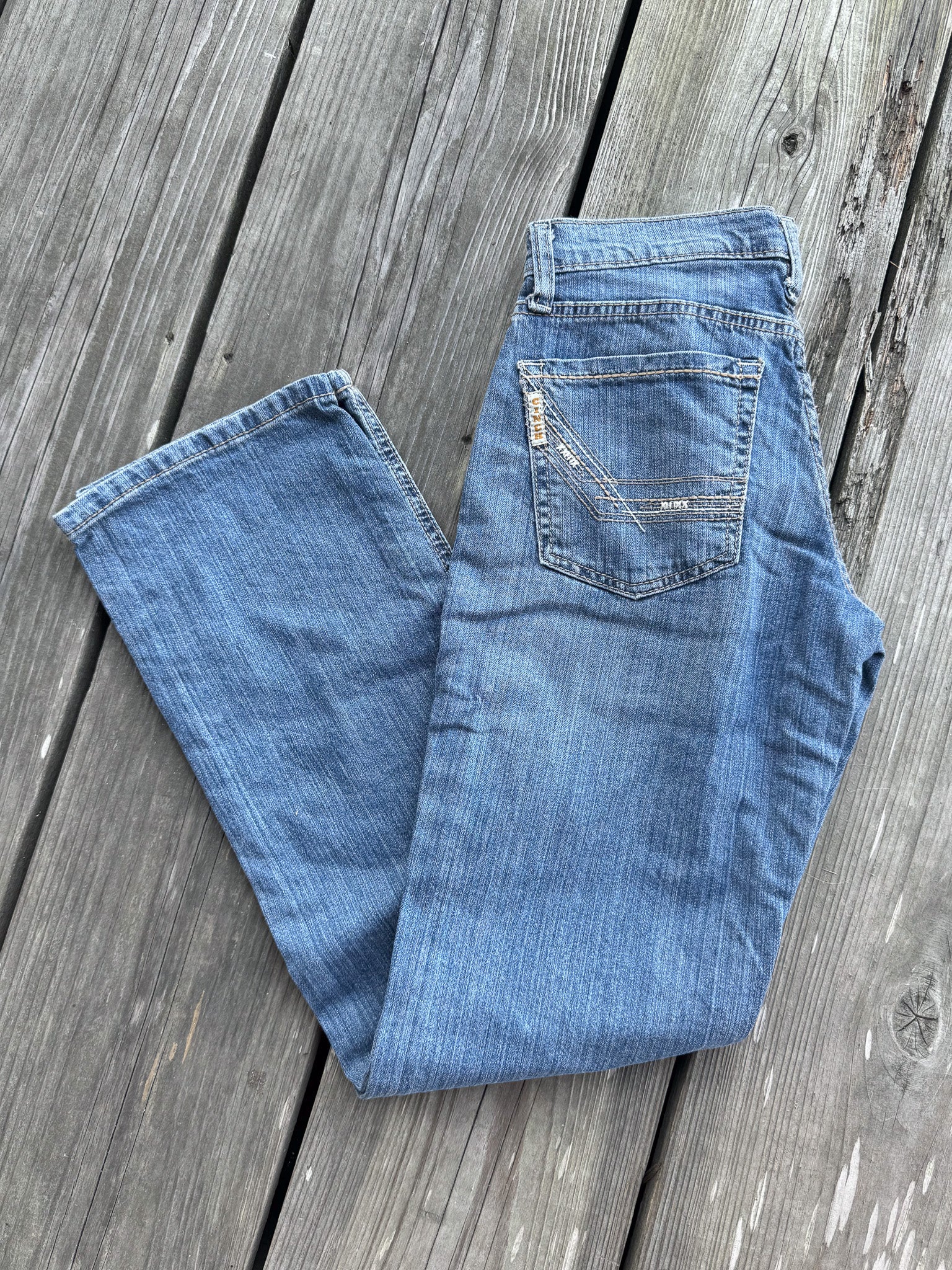 Men's Cinch Relaxed Fit Grant Jeans in Medium Stonewash