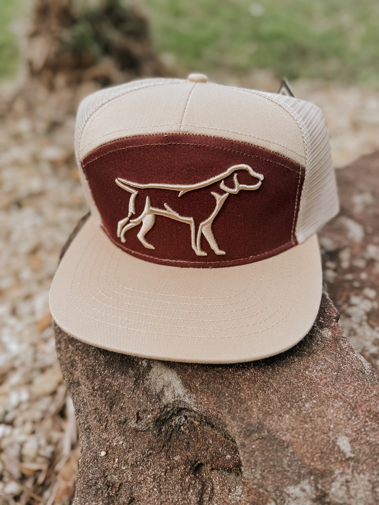 Fieldstone 7 Panel Dog Cap