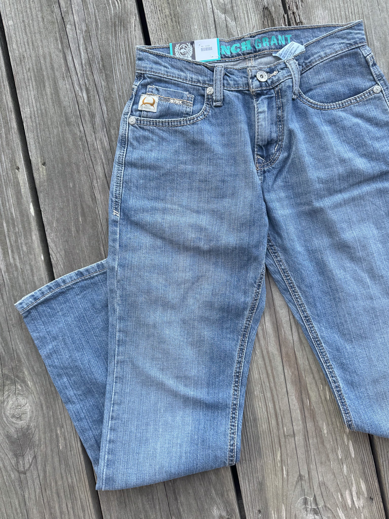 Men's Cinch Relaxed Fit Grant Jeans in Medium Stonewash – Boot Country