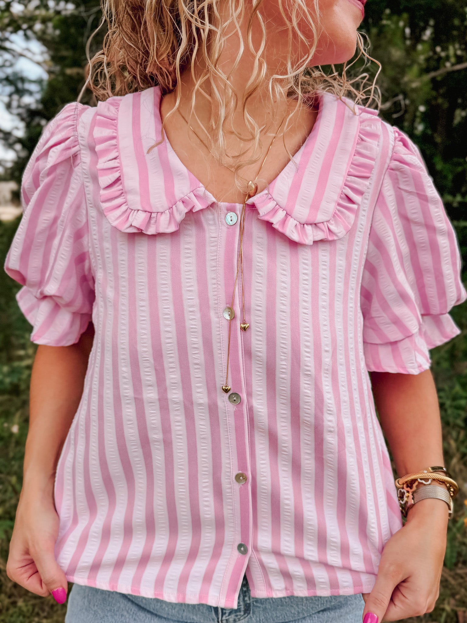 Picnic Date Stripe Top