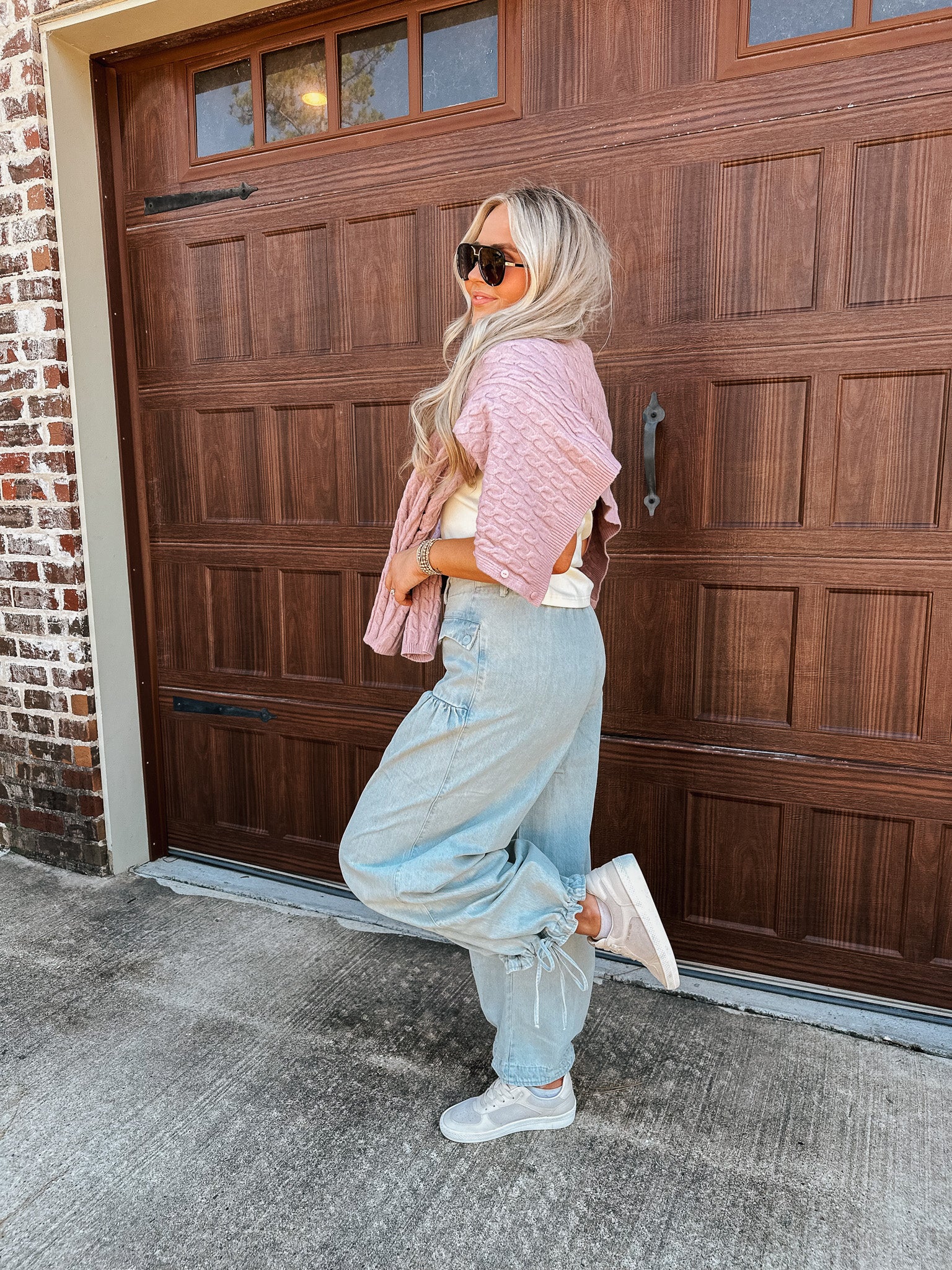 Cozy Embrace Dusty Rose Cardigan