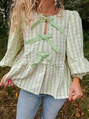Picnic Perfect Tie Top