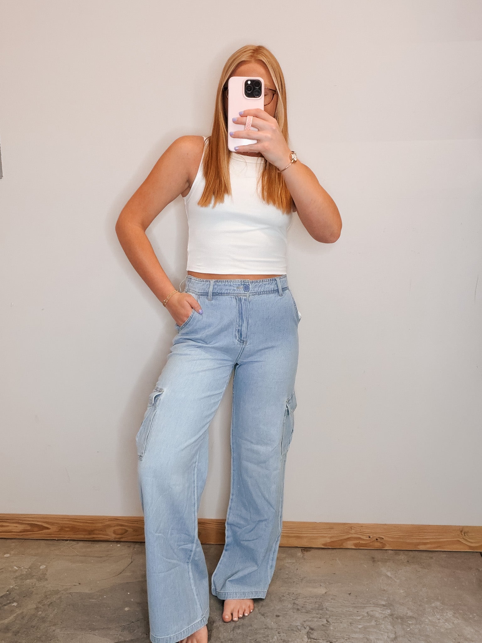 The Shelby Cargo Jeans