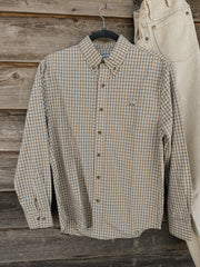 Fieldstone | Cedar Button Down in Golden Brown