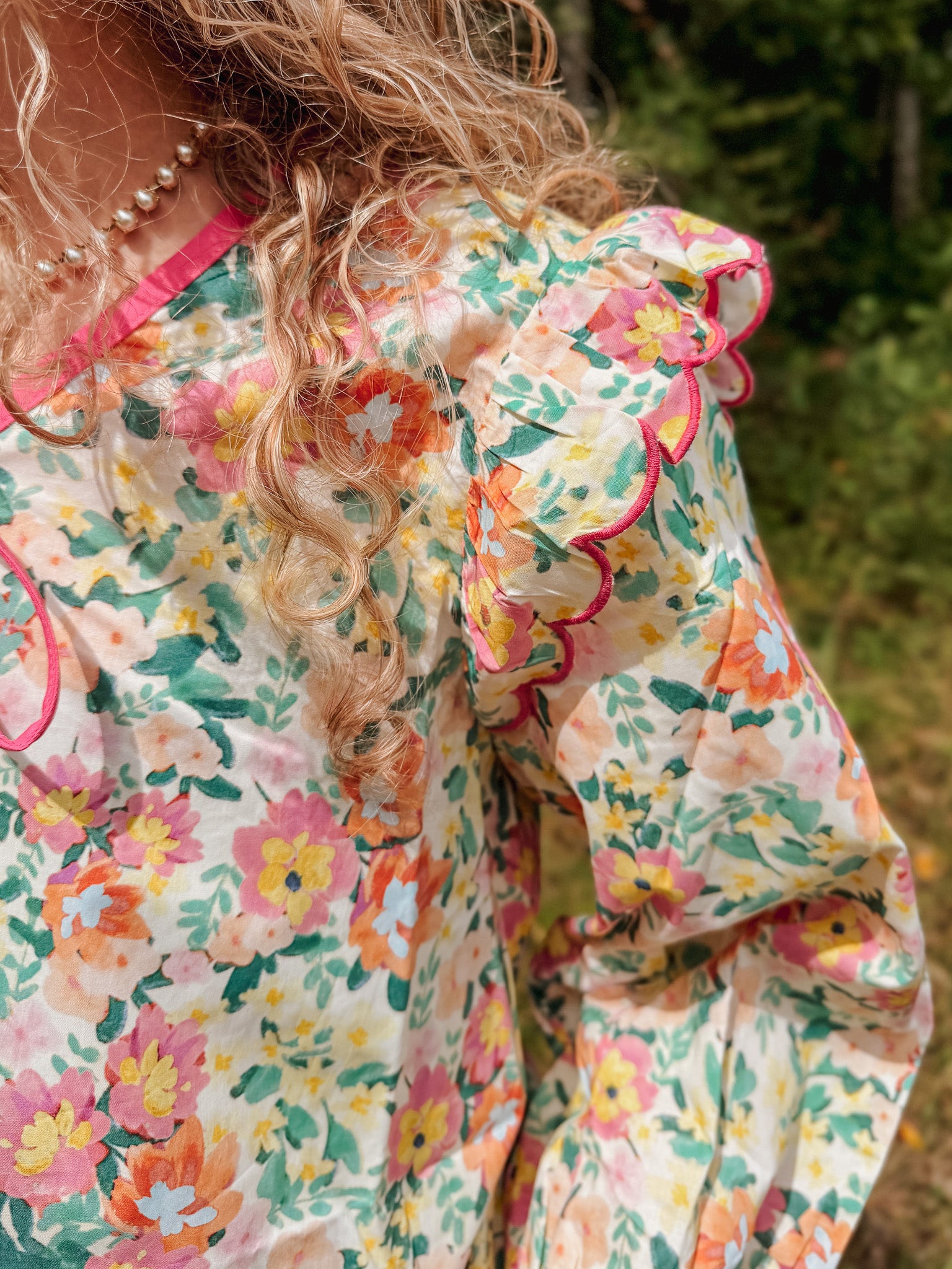 Sweet Ease Floral Top