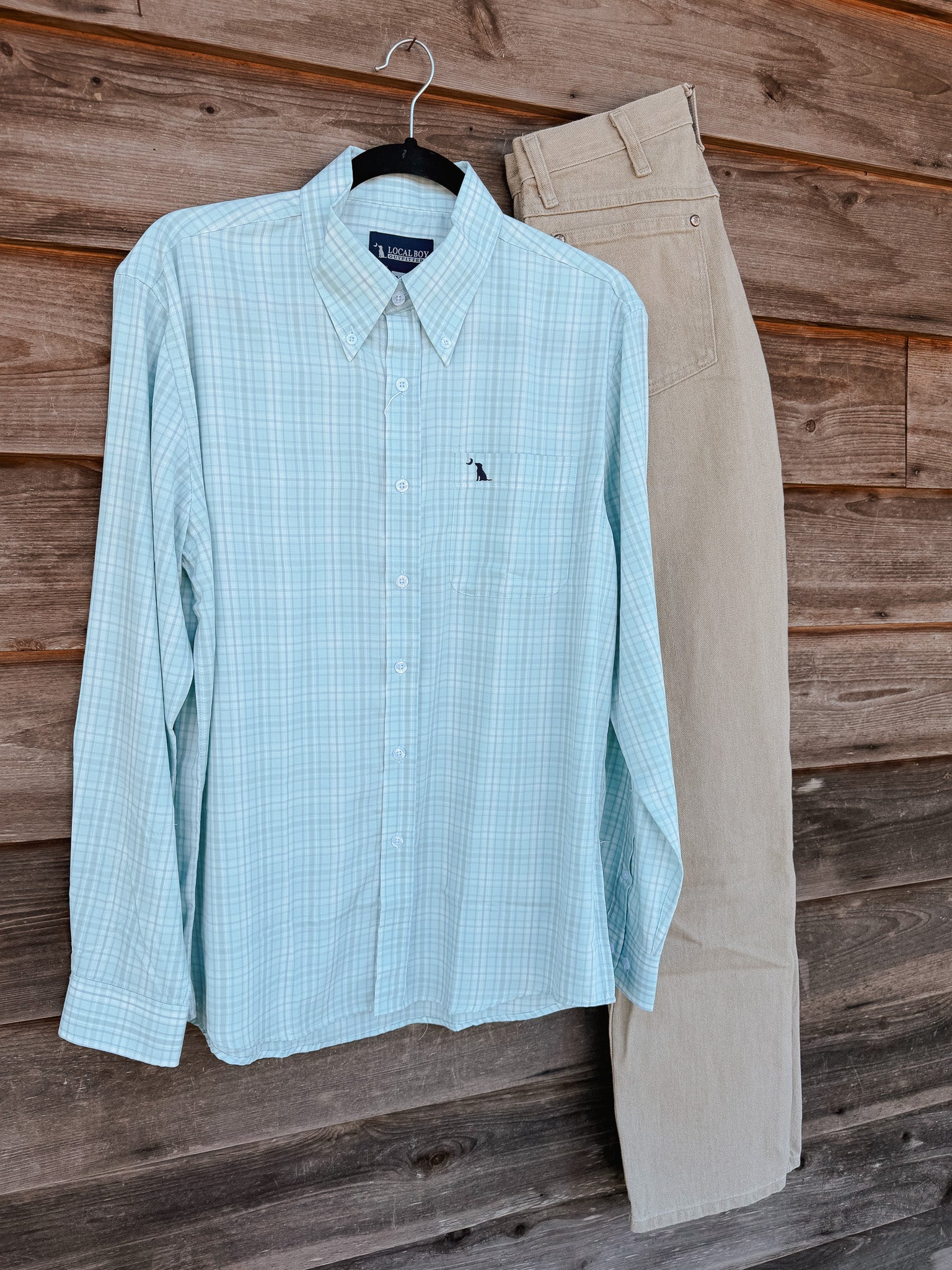 Local Boy Sherry Dress Shirt in Light Blue
