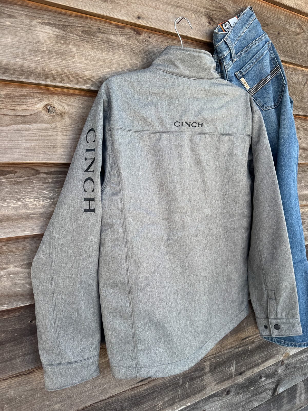 Cinch | Men's Bonded Concealed Carry Softshell Jacket in Grey