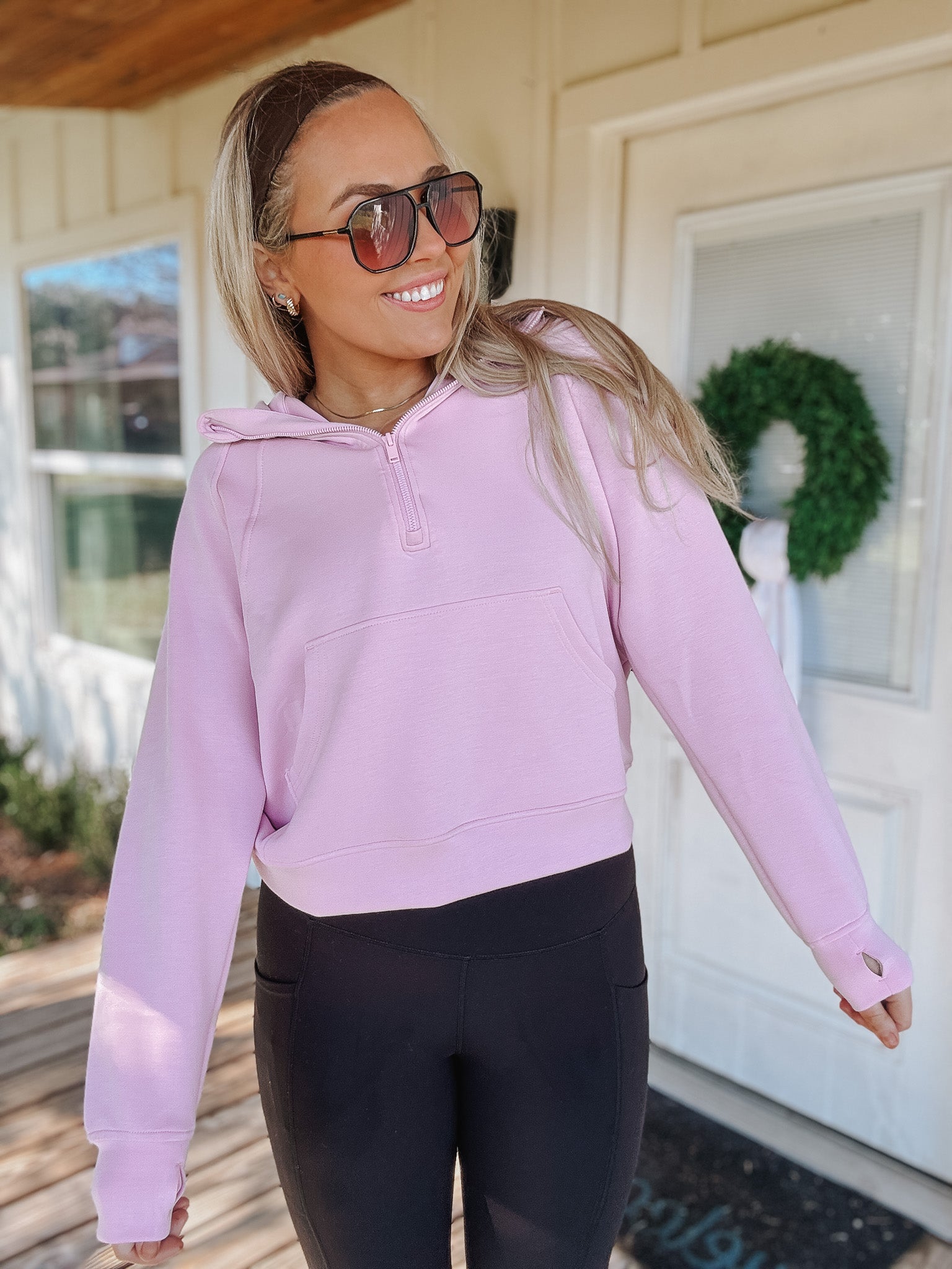 Easy Breezy Blossom Scuba Hoodie