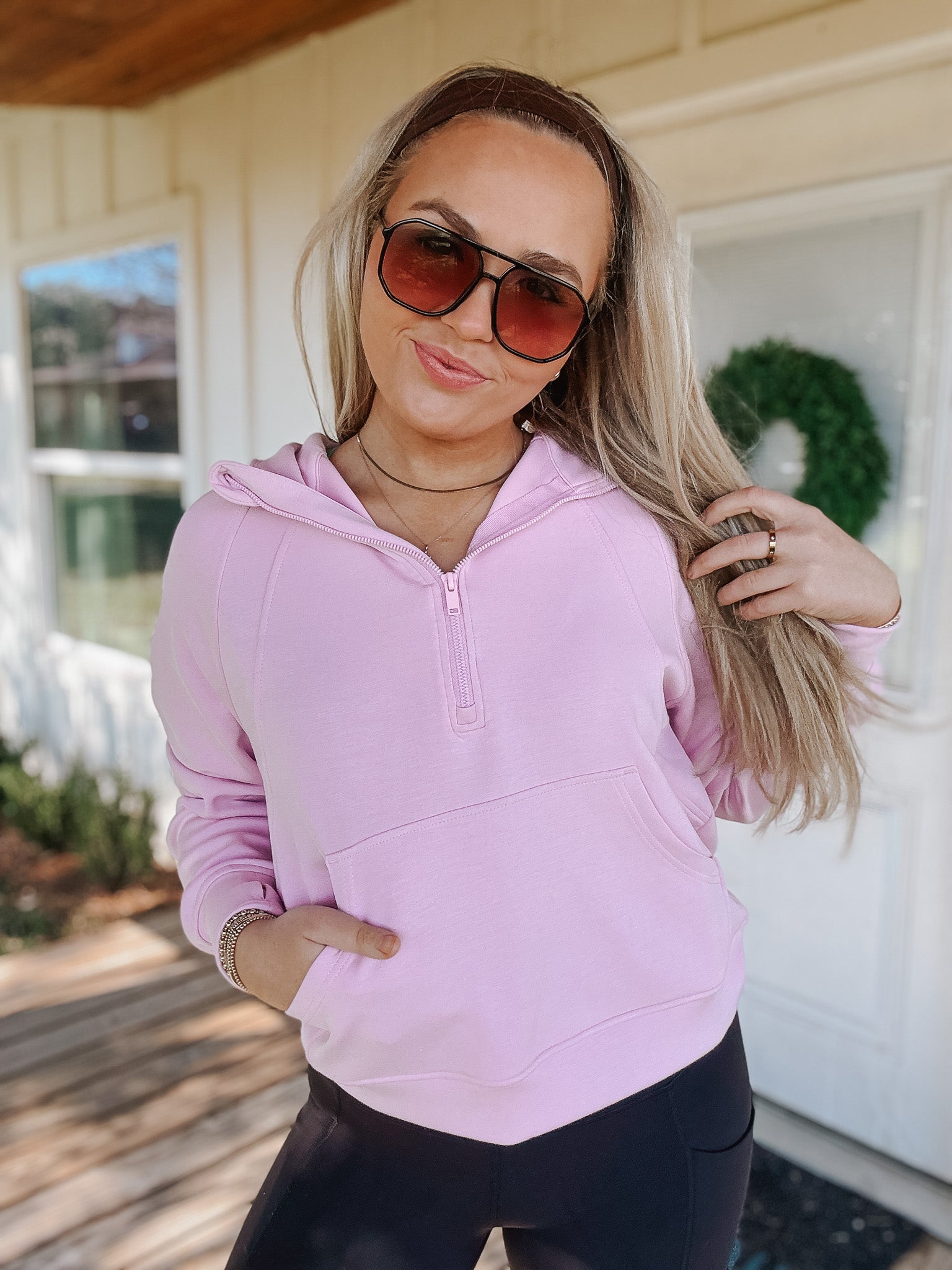 Easy Breezy Blossom Scuba Hoodie