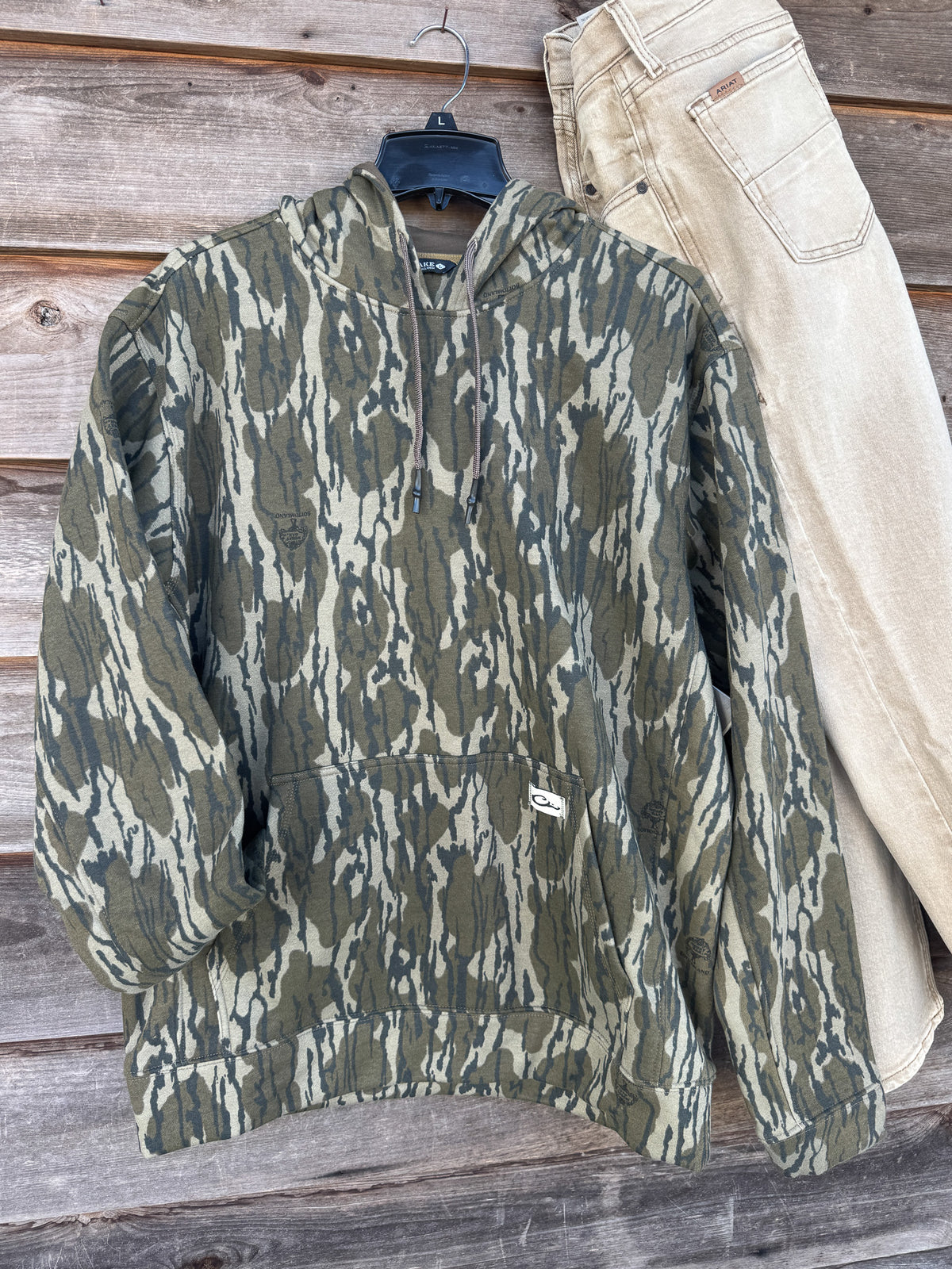 Drake | The Three End Hoodie in Bottomland