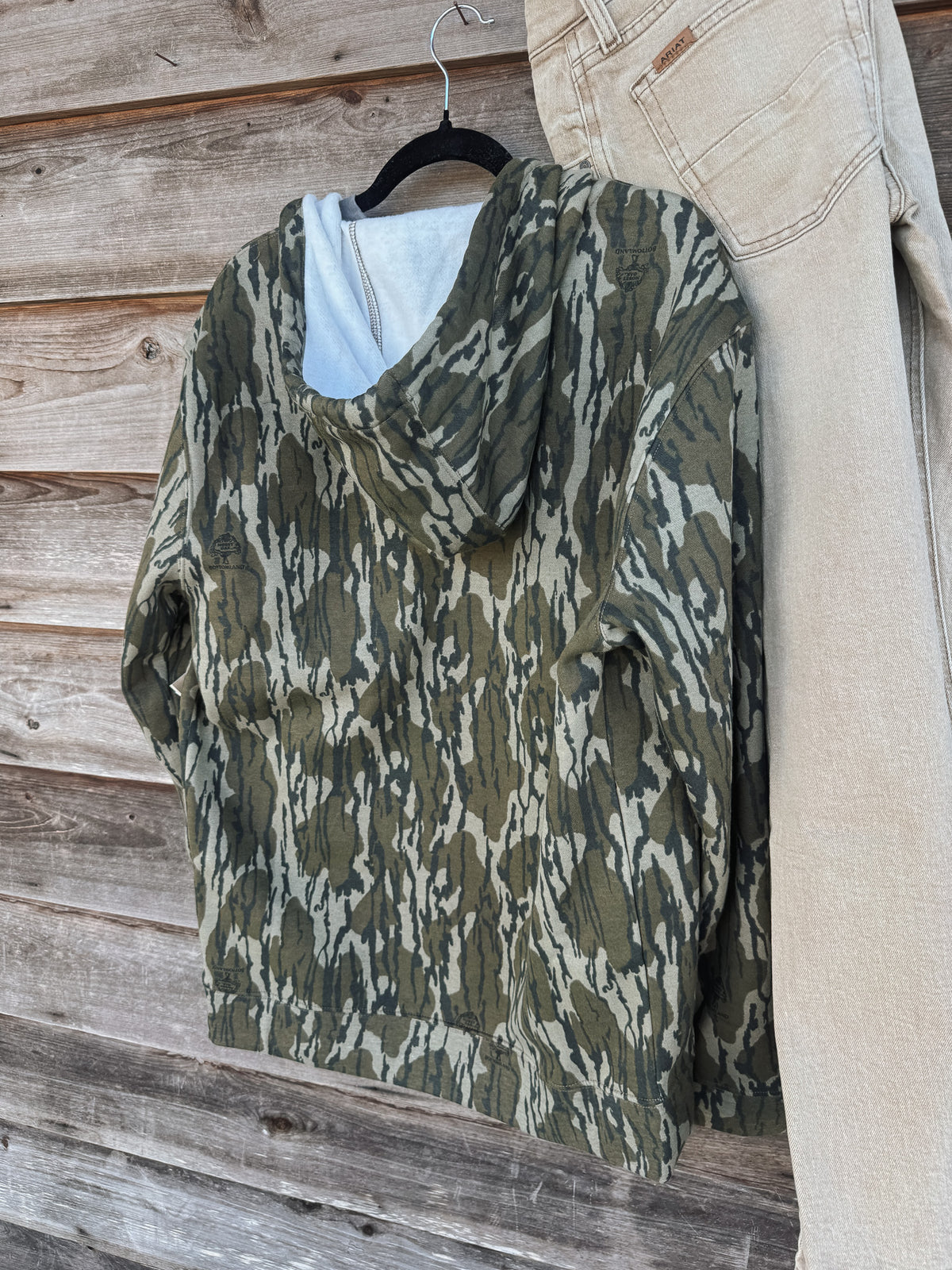 Drake | Three End Full Zip Work Hoodie in Bottomland