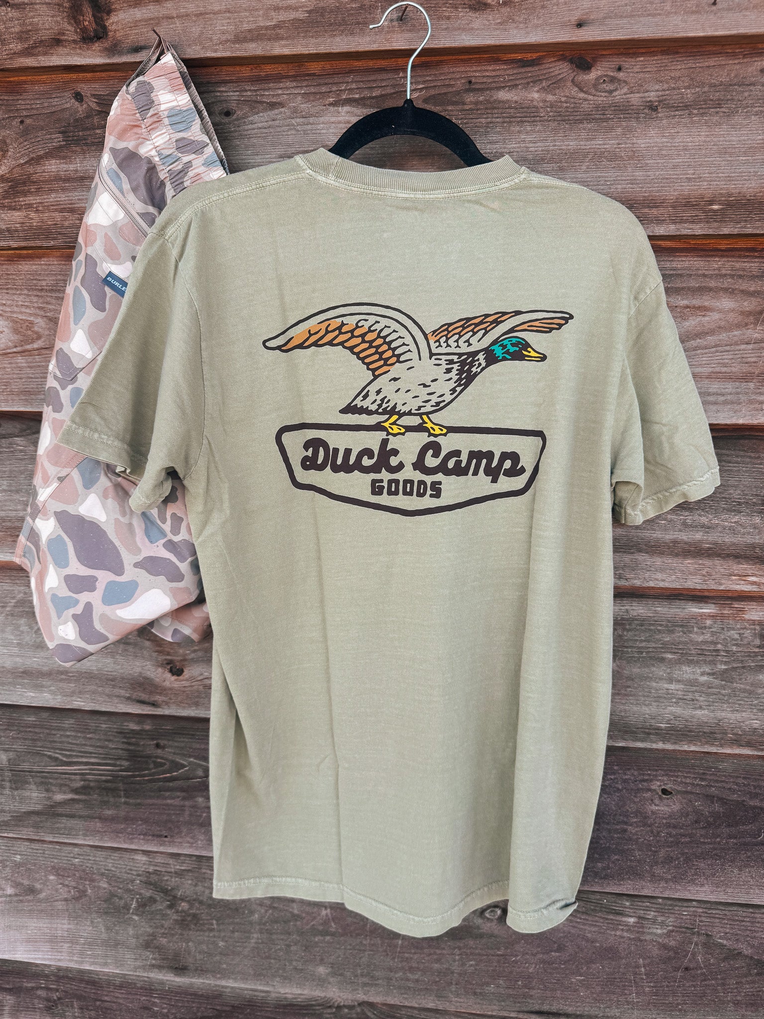 Men's Duck Camp DC Shop Vintage Khaki T-Shirt