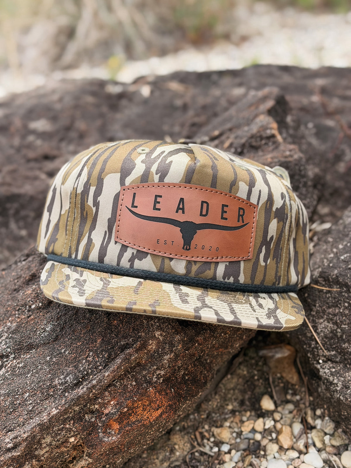 Leader Snapback Cap in Bottomland
