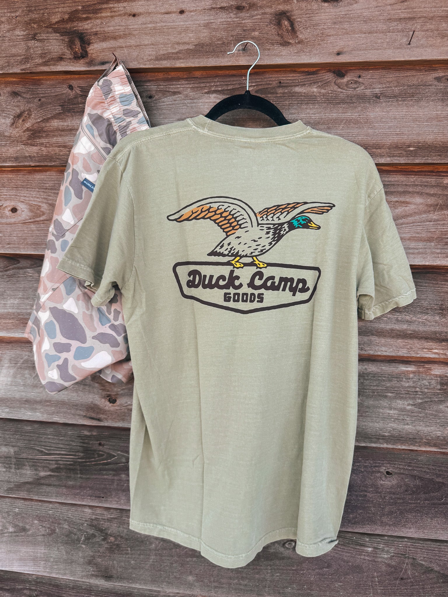 Men's Duck Camp DC Shop Vintage Khaki T-Shirt