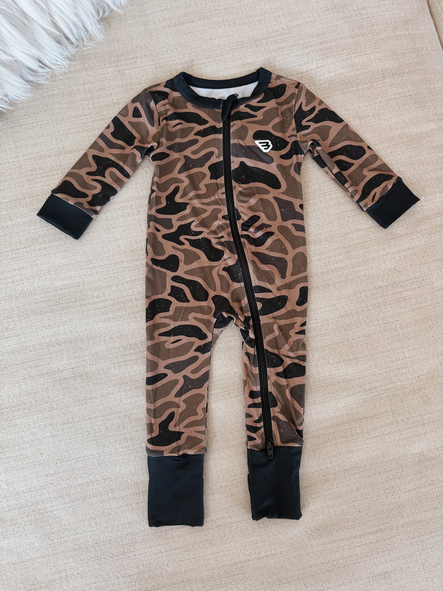 Baby Burlebo Zip Up - Gauge Camo