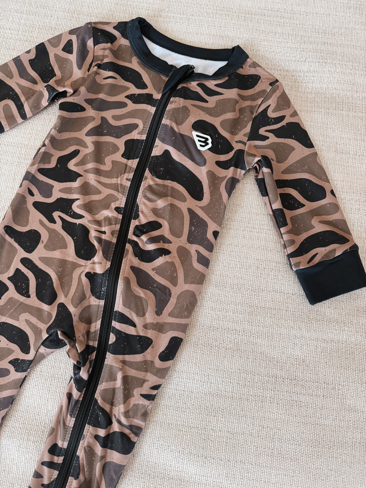 Baby Burlebo Zip Up - Gauge Camo