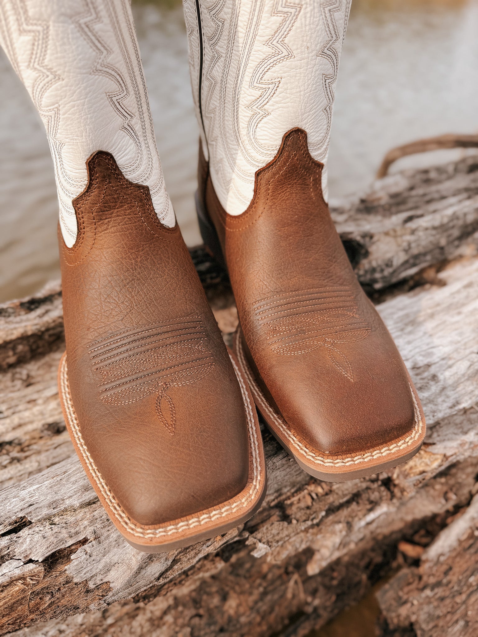 Ariat Men's Sport Big Country Wide Square Toe Cowboy Boot