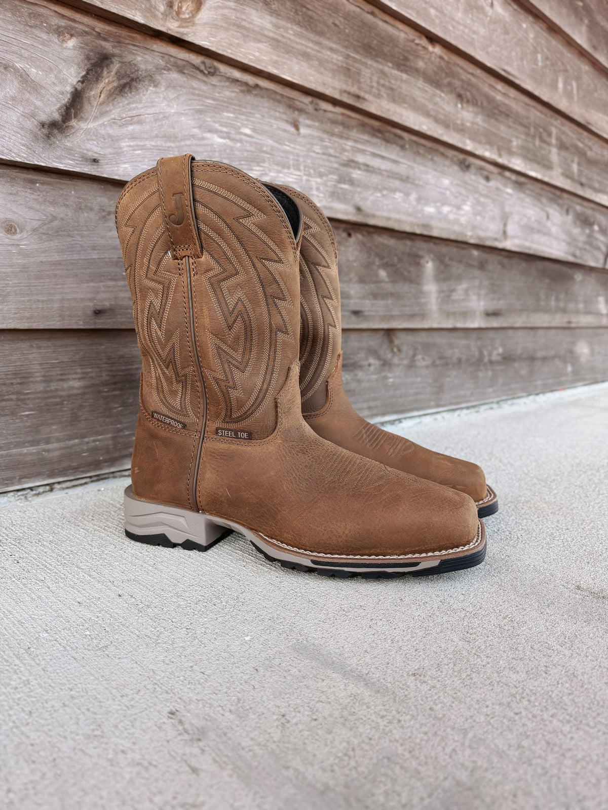 Men's Justin Lytle 11" Waterproof Steel Toe Work Boots