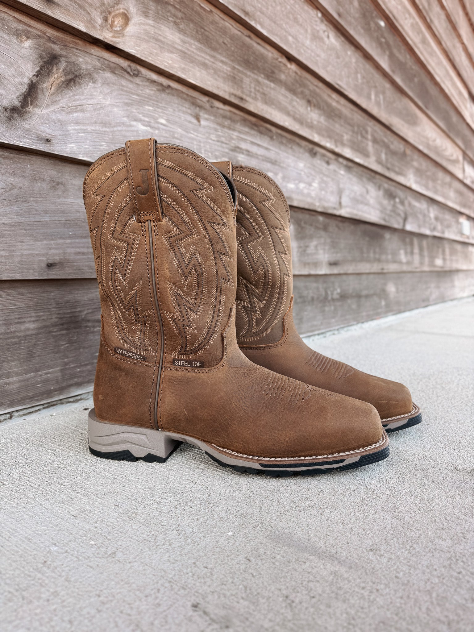 Men's Justin Lytle 11" Waterproof Steel Toe Work Boots