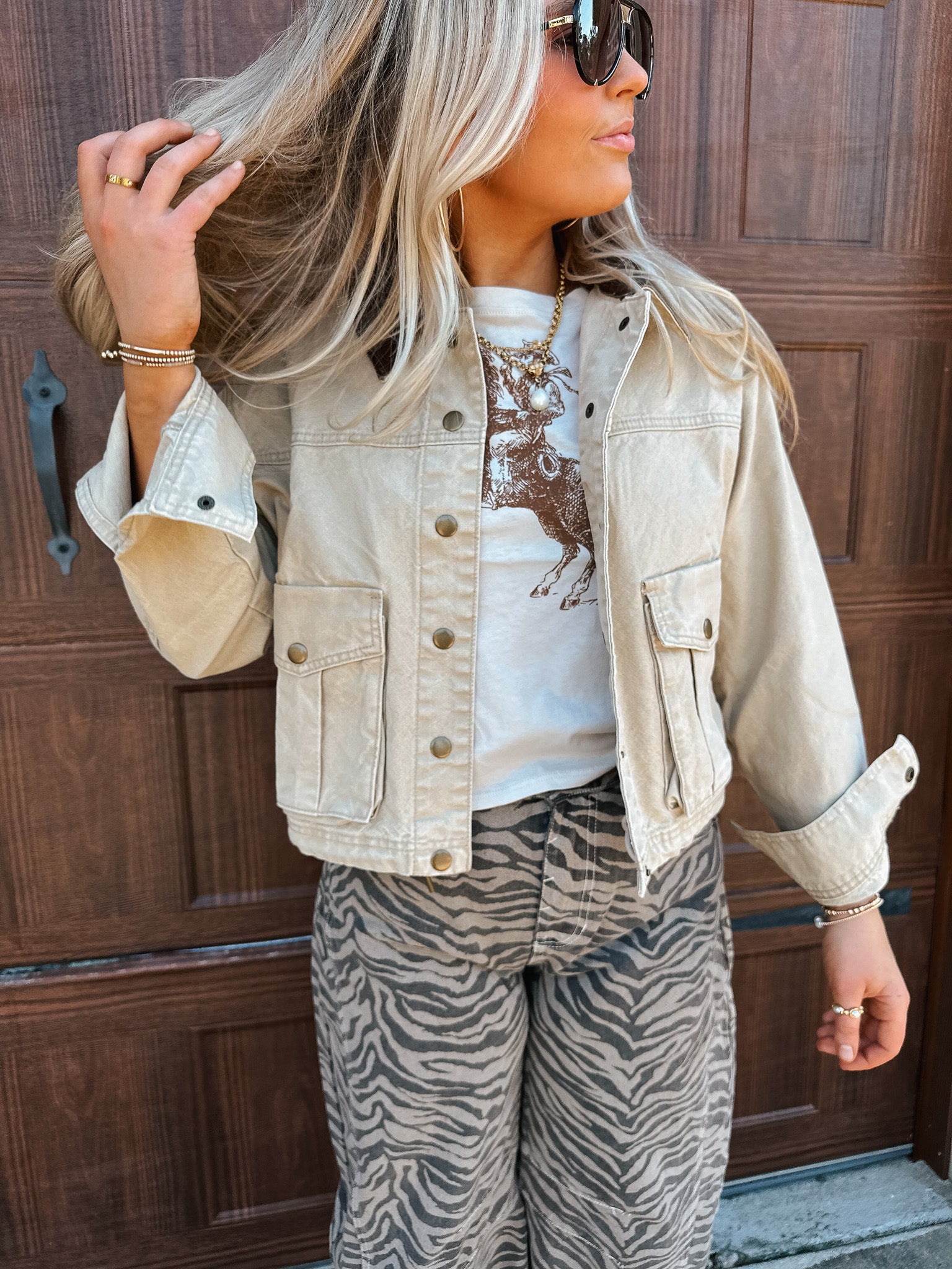 New Classic Beige Jacket