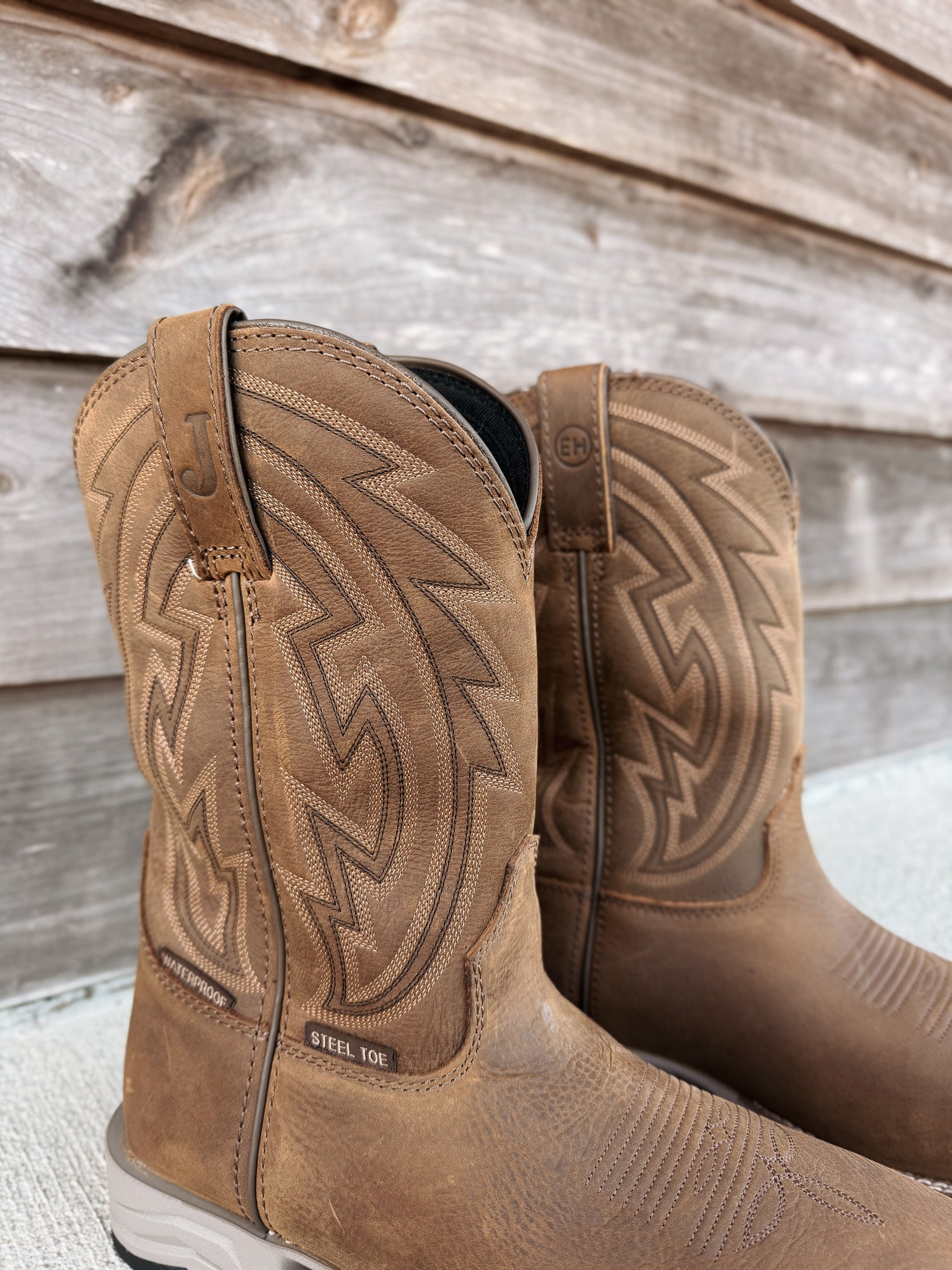 Men's Justin Lytle 11" Waterproof Steel Toe Work Boots