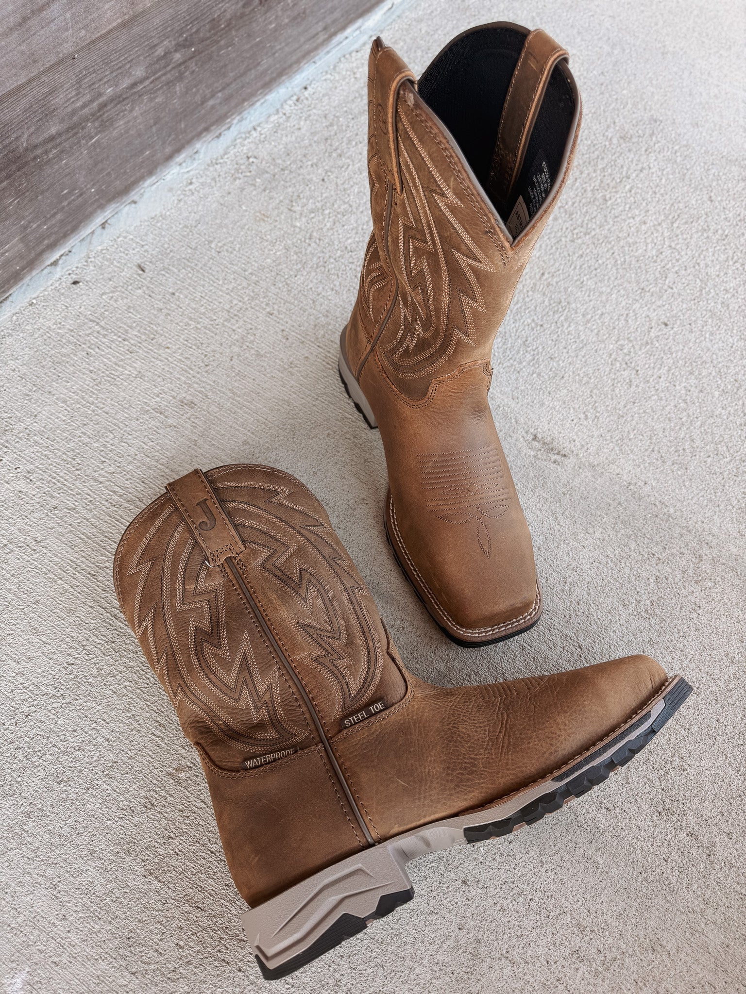 Men's Justin Lytle 11" Waterproof Steel Toe Work Boots