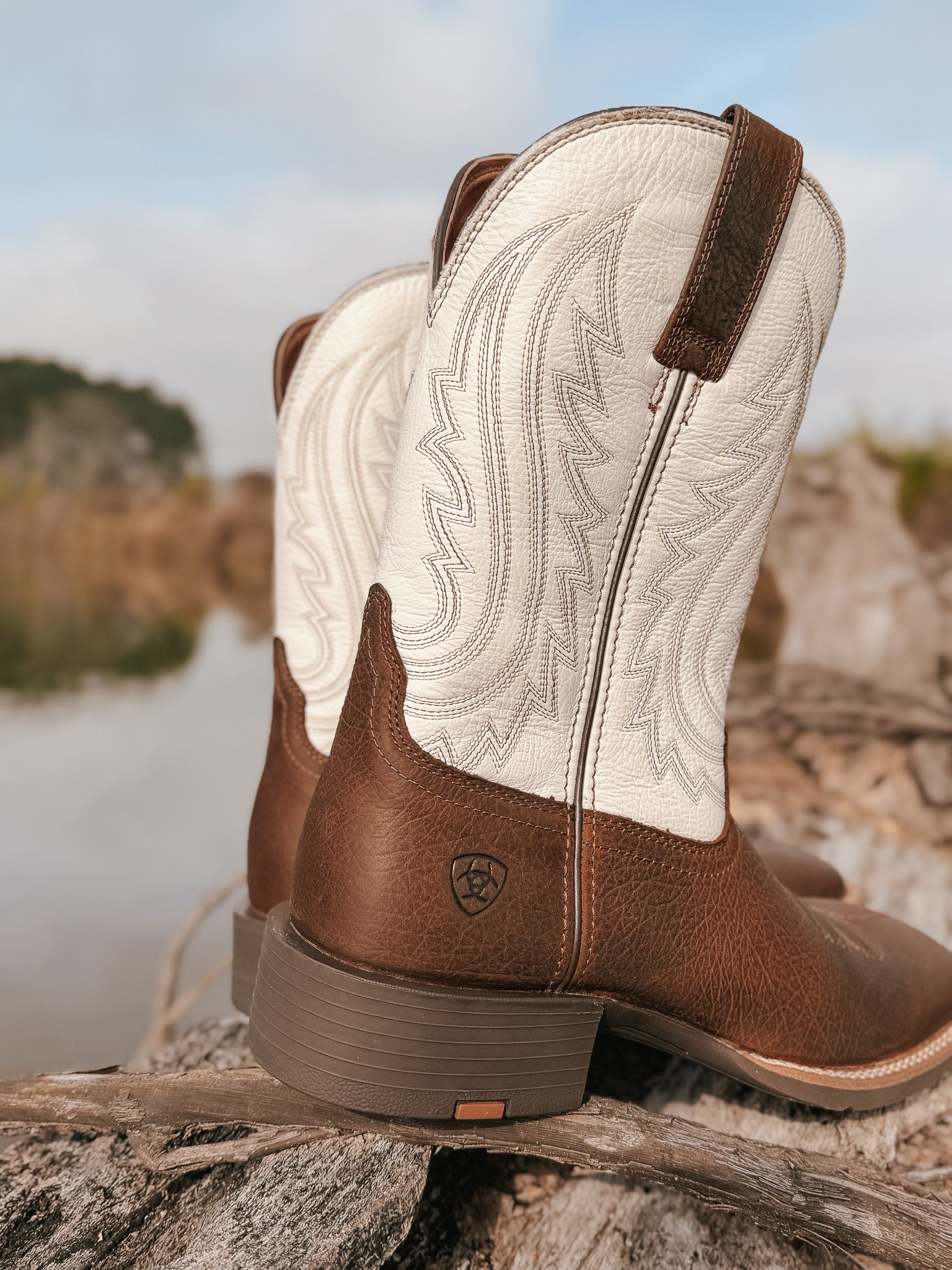 Ariat Men's Sport Big Country Wide Square Toe Cowboy Boot