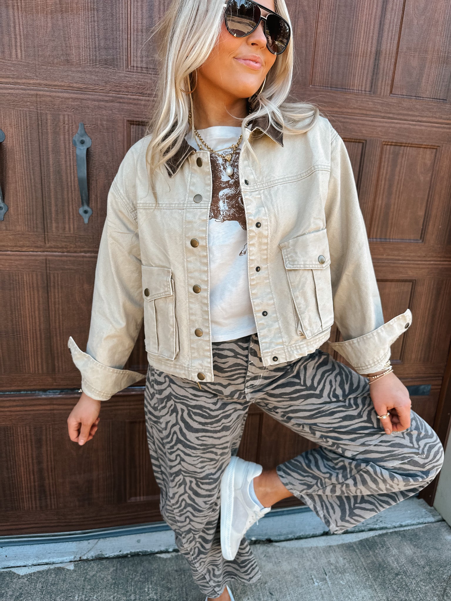 New Classic Beige Jacket