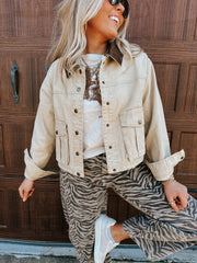 New Classic Beige Jacket