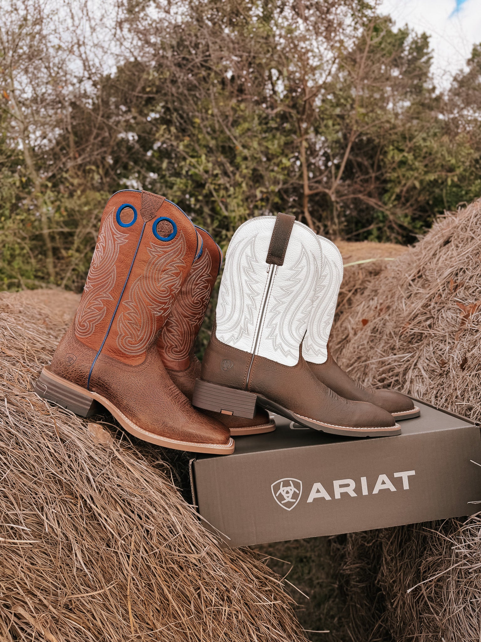 Ariat Men's Highland Toughstock Performance Western Boots