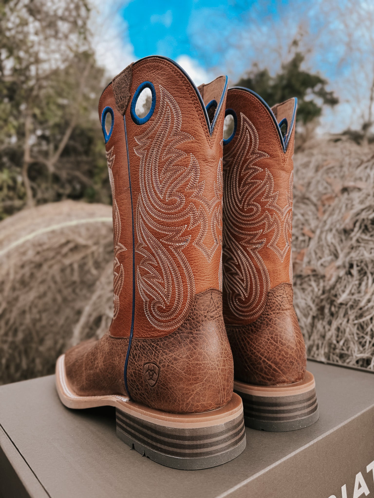 Ariat Men's Highland Toughstock Performance Western Boots