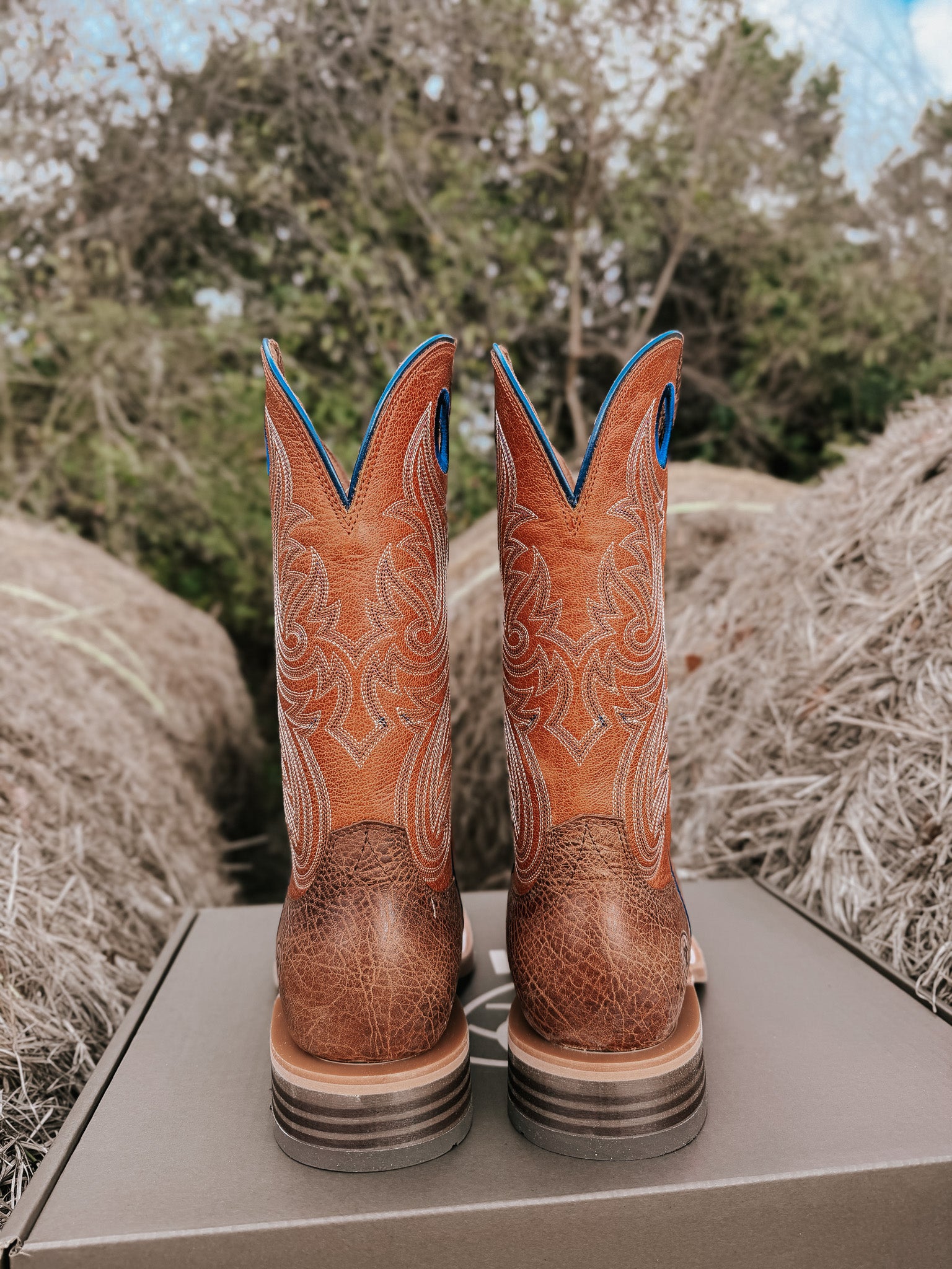 Ariat Men's Highland Toughstock Performance Western Boots