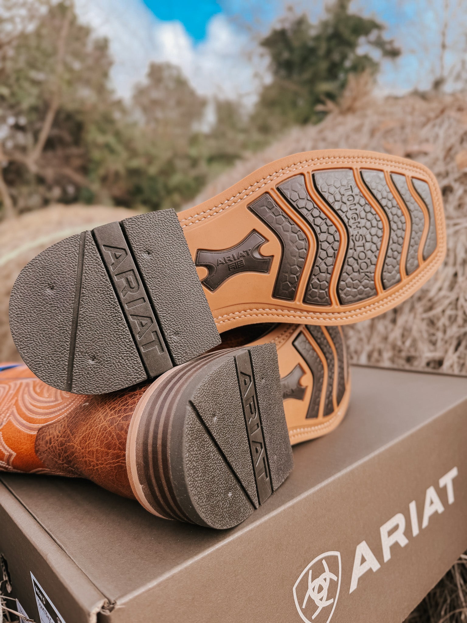 Ariat Men's Highland Toughstock Performance Western Boots