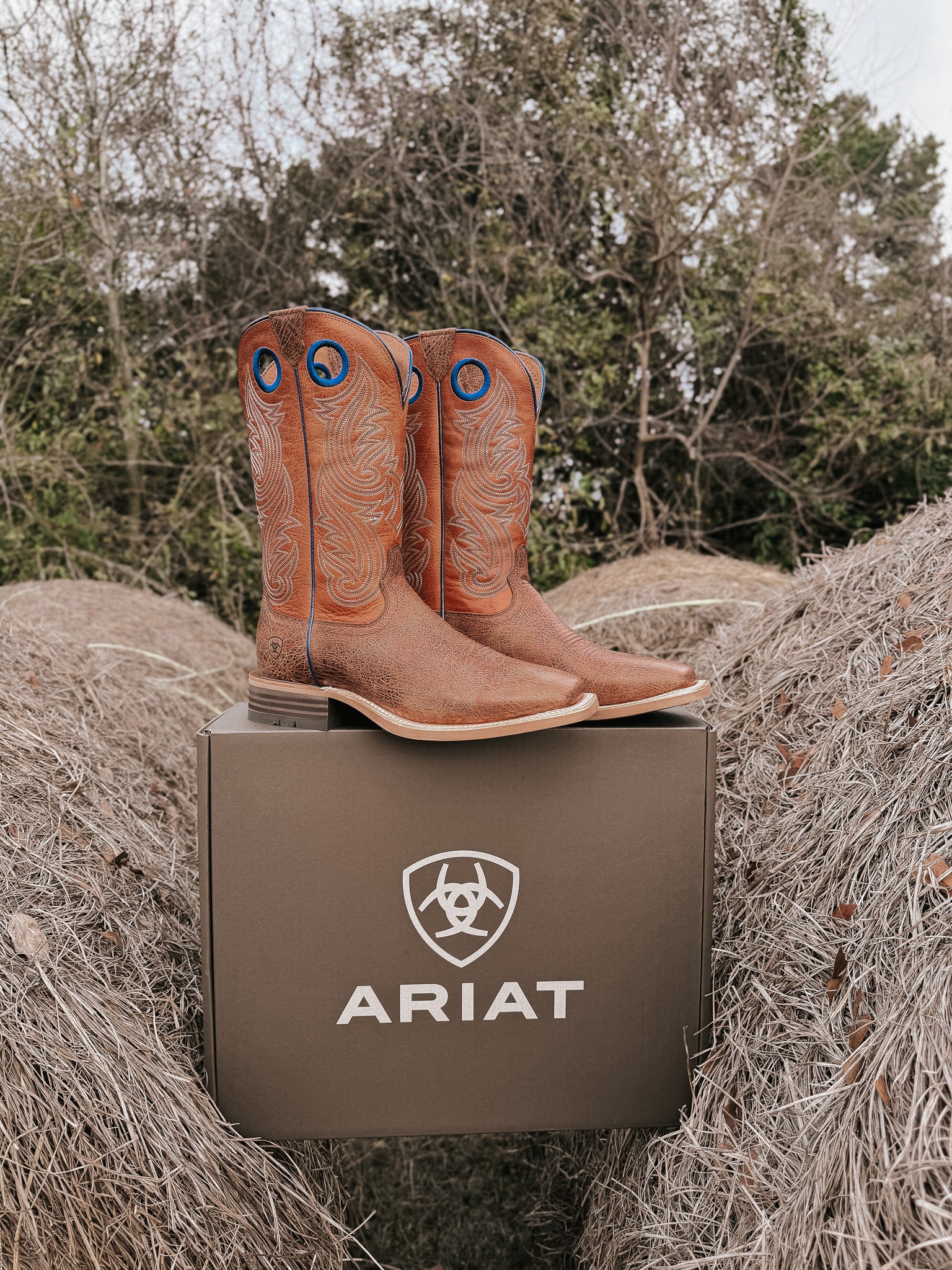 Ariat Men's Highland Toughstock Performance Western Boots