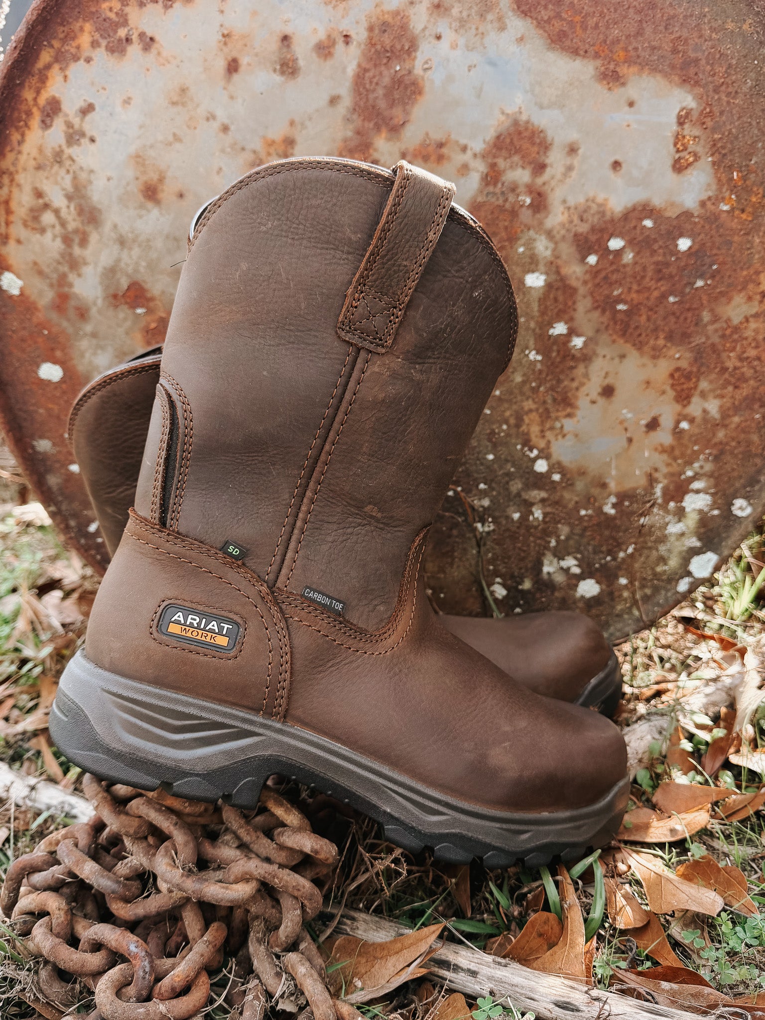 Ariat Men's Turbo Duratread Static Dissipative Composite Toe Work Boot