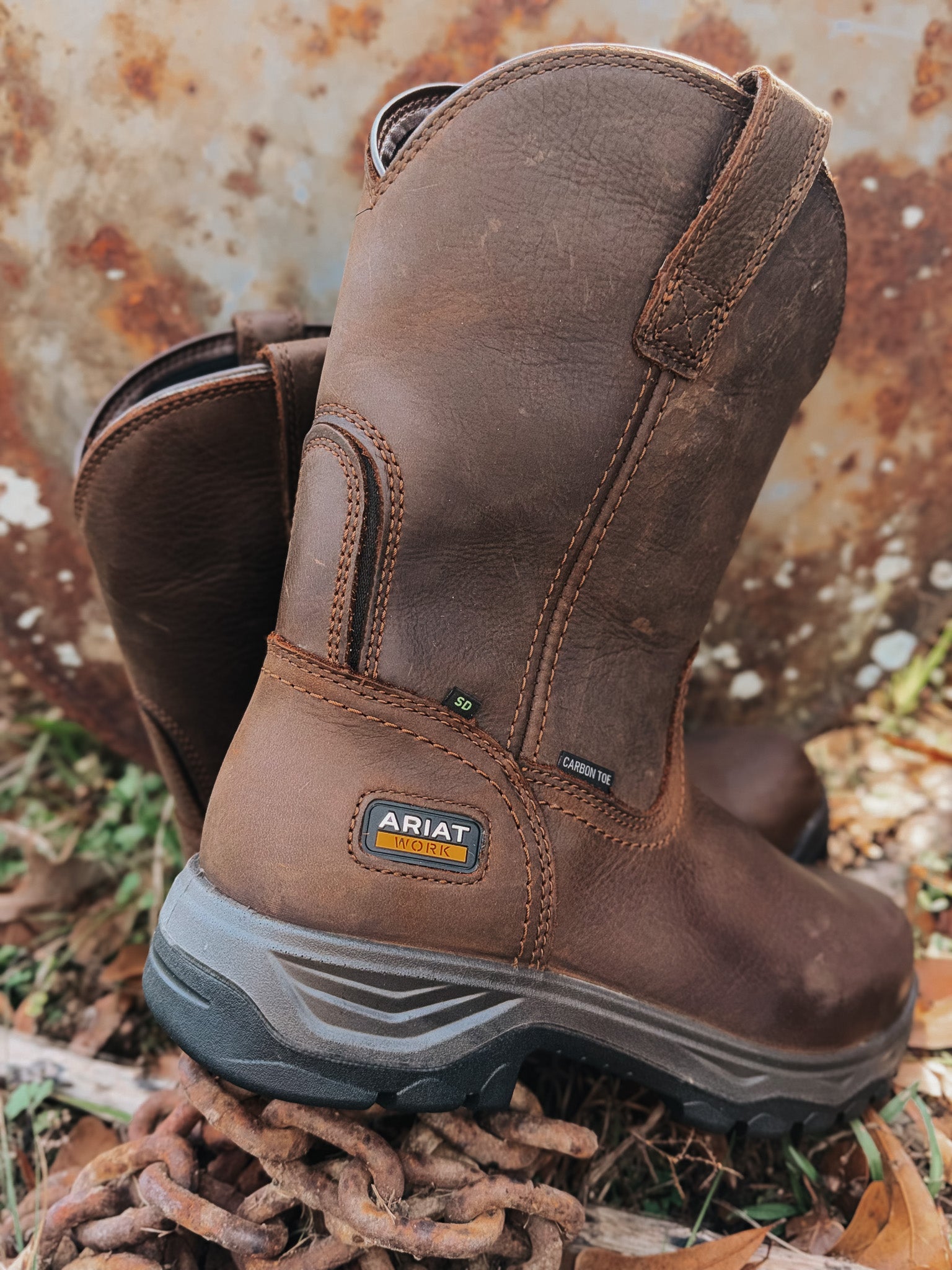 Ariat Men's Turbo Duratread Static Dissipative Composite Toe Work Boot